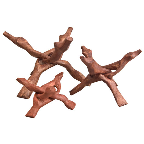 Wood Cobra Stands (3)