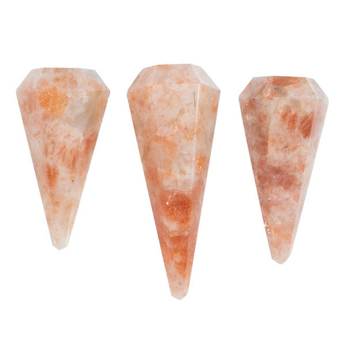 Faceted Pendulum - Sunstone