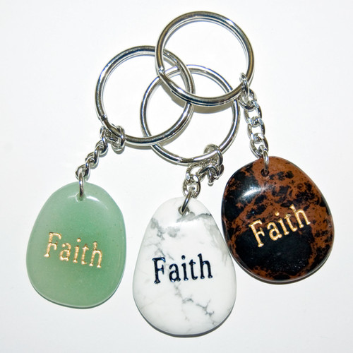 Wishstone Keychains - Faith (6) Wishstone Keychains - Faith (6)