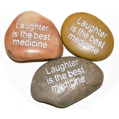Inspiration Stones - Laughter is the best medicine (6)