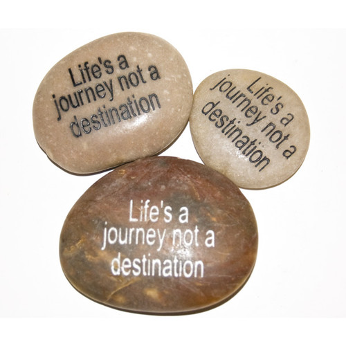 Inspiration Stones - Lifes a journey not a destination (6)