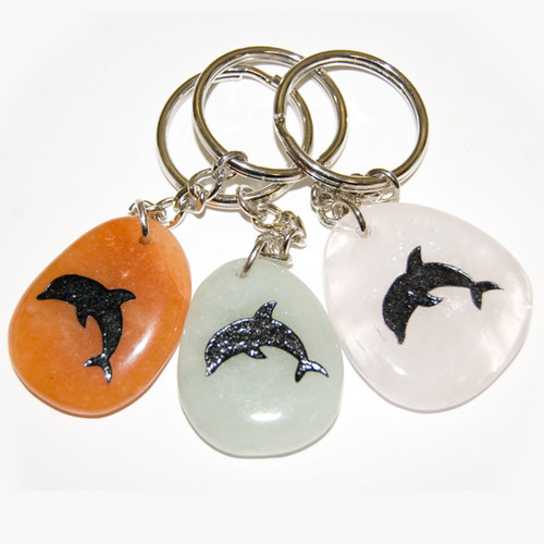 Totem Stone Keychain - Dolphin (6)