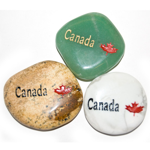 Canadiana Stones - Canada w/ Maple (12)