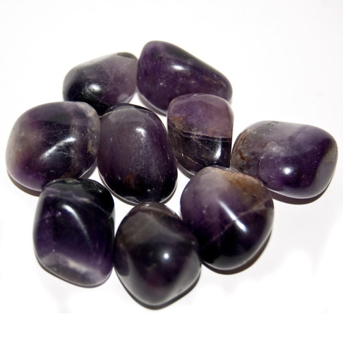 Tumbled Stone - Amethyst - India (1 lb)