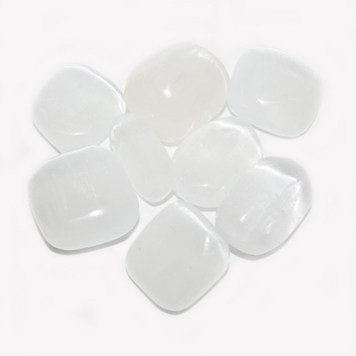 Tumbled Stone - Selenite (1 lb)