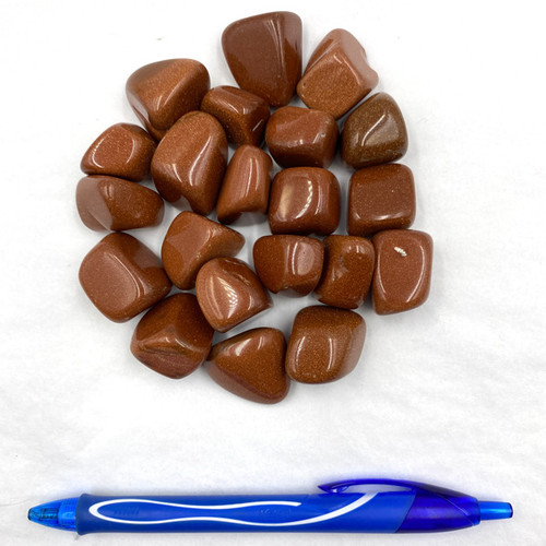 Tumbled Stone - Goldstone (1 lb)