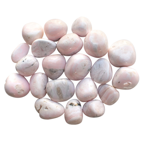 Tumbled Stone - Mangano Calcite (1 lb)