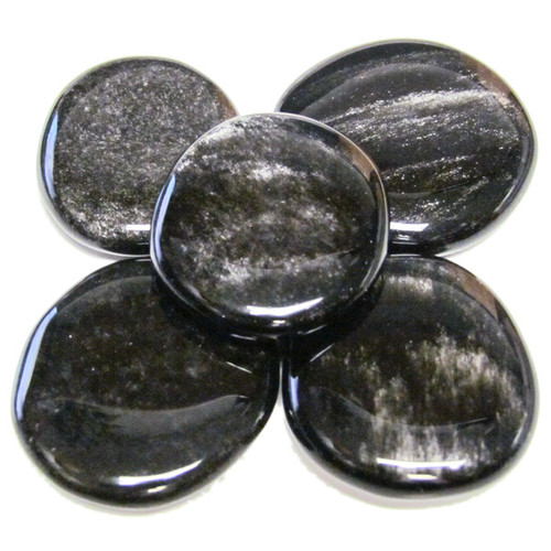 BACKORDER - Earth Stones - Silver Sheen Obsidian (1 lb)