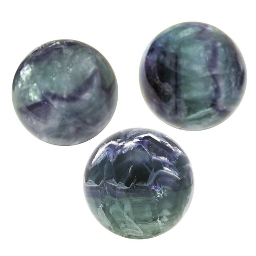 BACKORDER - Gemstone Spheres - Fluorite 40 mm