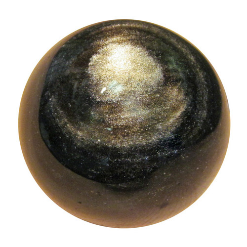 BACKORDER - Gemstone Spheres - Gold Sheen Obsidian BACKORDER - Gemstone Spheres - Gold Sheen Obsidian
