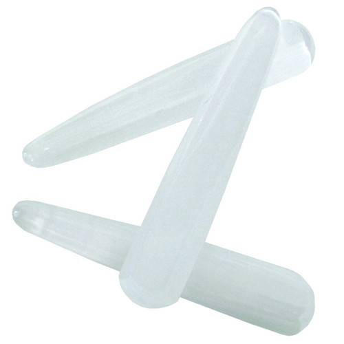 Wand - Round Edge Faceted - Selenite Wand - Round Edge Faceted - Selenite