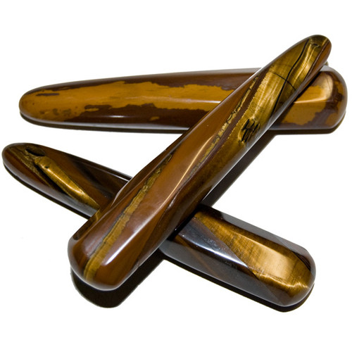 Wand - Round Edge Faceted - Tiger Iron Wand - Round Edge Faceted - Tiger Iron