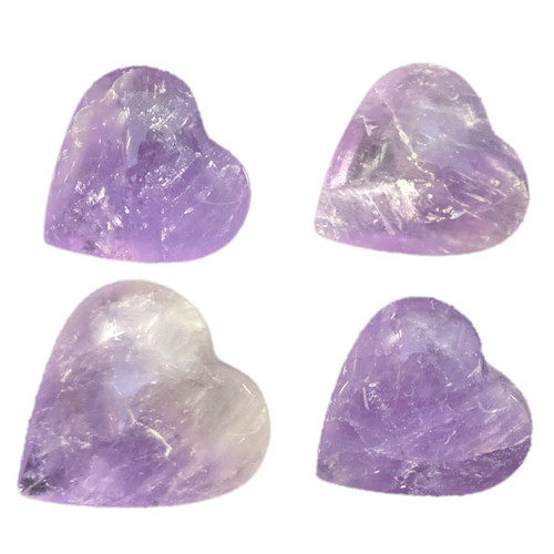 Specialty Puffy Heart - Amethyst