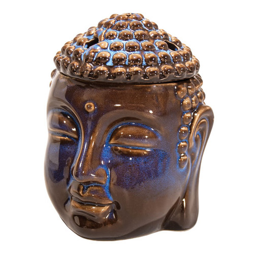Oil Heater - Buddha Head - Midnight Blue