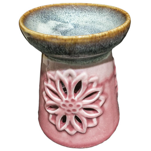 Oil Heater - Lotus Mandala - Pink / Blue