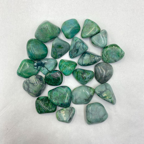 Tumbled Stone - Howlite Chrysocolla (1 lb) Tumbled Stone - Howlite Chrysocolla (1 lb)