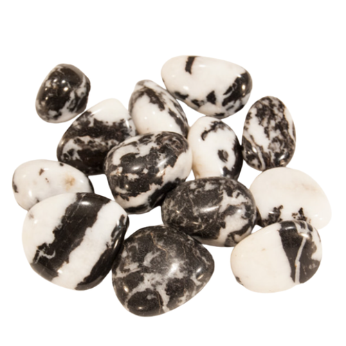 Tumbled Stone - Zebra Jasper (1 lb)