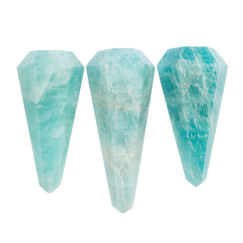 Faceted Pendulum - Amazonite Faceted Pendulum - Amazonite