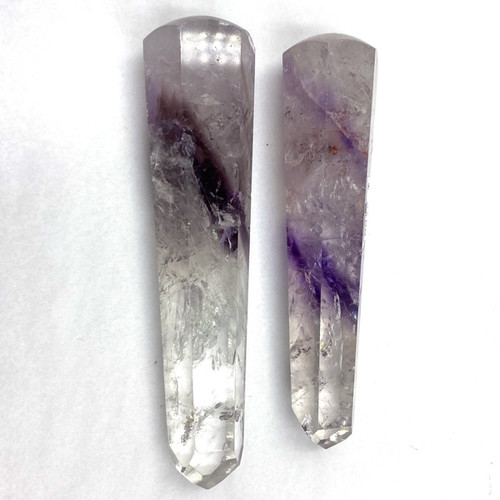Faceted Crystal Wands - Amethyst (Large) Faceted Crystal Wands - Amethyst (Large)