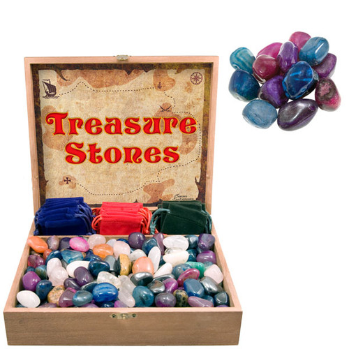 Treasure Box Display - Agate Mix (11 lb) Treasure Box Display - Agate Mix (11 lb)