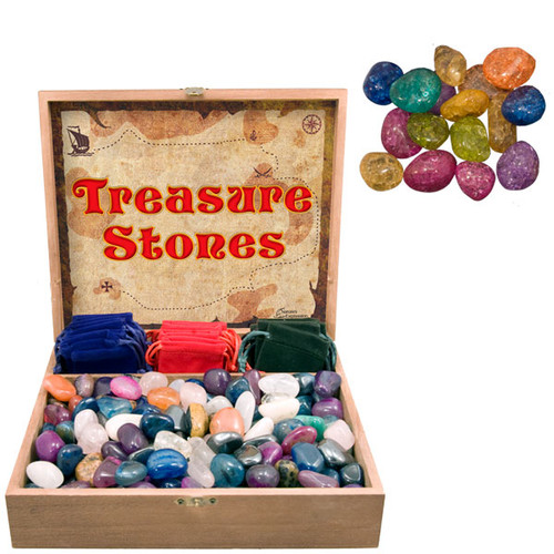 Treasure Box Display - Crackle Quartz Mix (11 lb) Treasure Box Display - Crackle Quartz Mix (11 lb)