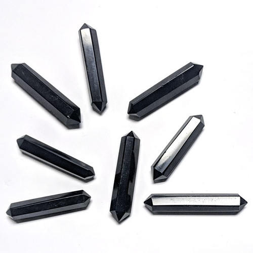 Polished Jewellery Point Crystal - Black Obsidian
