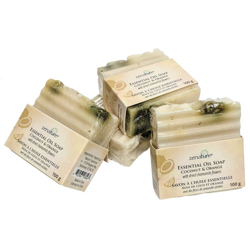 Zenature Essential Oil Soap - Coconut Orange (4)