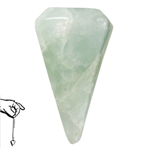 Faceted Pendulum - Aquamarine