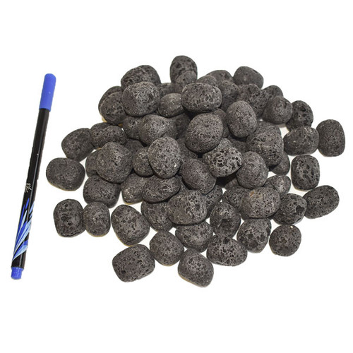 BACKORDER - Tumbled Stone - Lava Stone (1 lb)