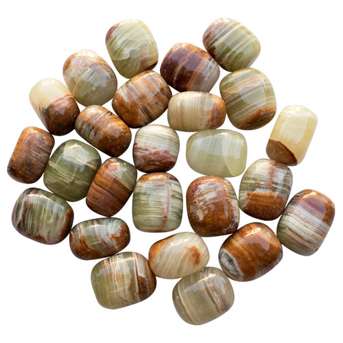 Tumbled Stone - Rainbow Onyx (1 lb) Tumbled Stone - Rainbow Onyx (1 lb)