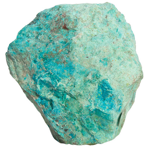 Cut Base Decorator - Chrysocolla - Medium Cut Base Decorator - Chrysocolla - Medium