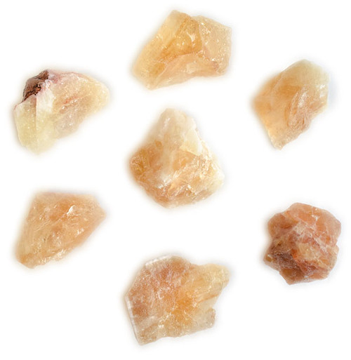 Pre-Bagged Rough Minerals - Citrine M (2.2 lb)