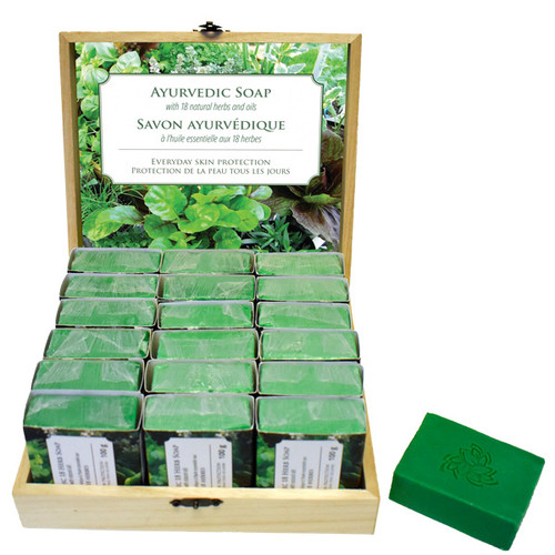 Zenature Ayurvedic Soap Display (24/display)