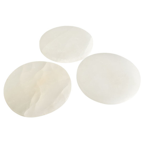 Selenite Charging Plate - Round (14 cm) Selenite Charging Plate - Round (14 cm)