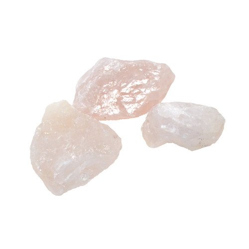 Pre-Bagged Rough Minerals - Rose Quartz M (2.2 lb) Pre-Bagged Rough Minerals - Rose Quartz M (2.2 lb)