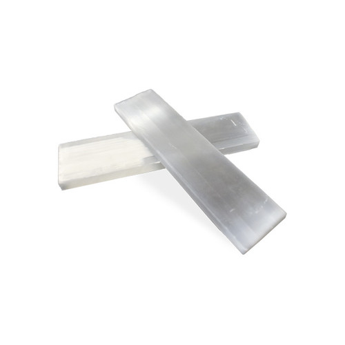 Selenite Ruler / Bar Polished - Small