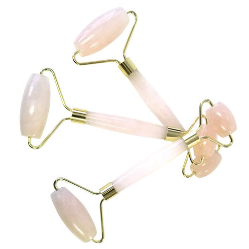 Massage Roller - Rose Quartz (12)
