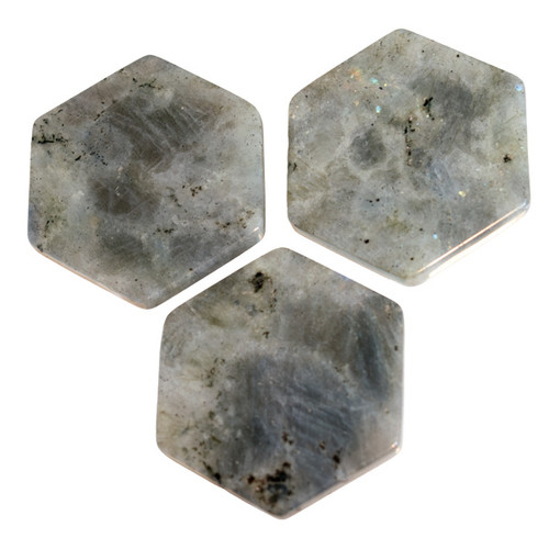 Phone Grip - Labradorite Hexagon