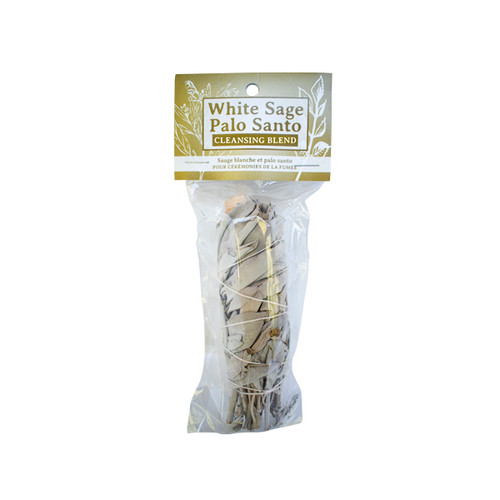 White Sage and Palo Santo Stick - Small (6) White Sage and Palo Santo Stick - Small (6)