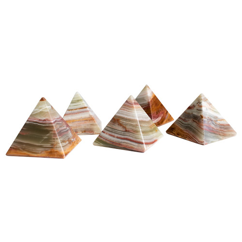 Pyramid - Rainbow Onyx