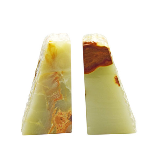 Rainbow Onyx Bookends