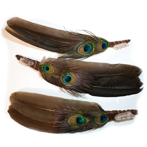 Cleansing Feather - Fan with Quartz