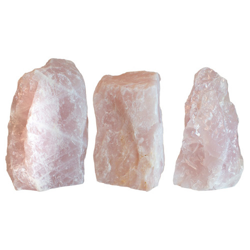 Cut Base Decorator - Rose Quartz Cut Base Decorator - Rose Quartz