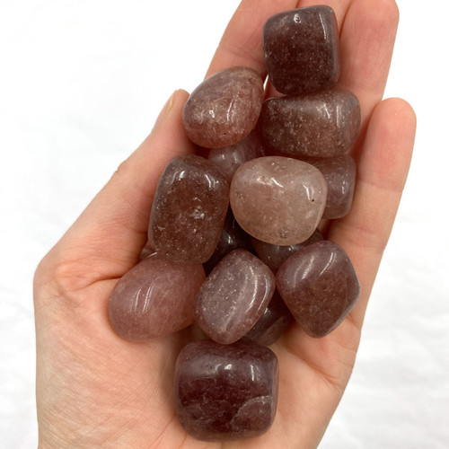 BACKORDER - Tumbled Stone - Red Hematoid Quartz (1 lb)