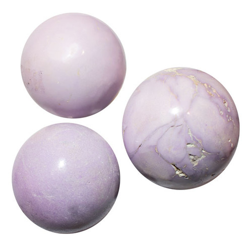 Gemstone Spheres - Phosphosiderite Small