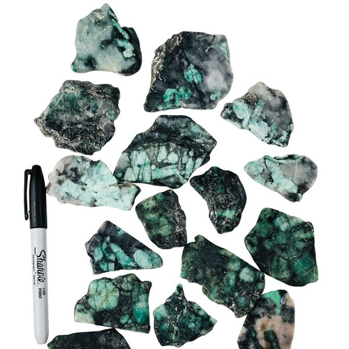 Emerald Polished Slab - Medium
