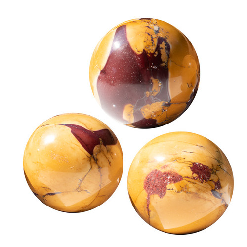 Gemstone Spheres - Mookaite Sphere