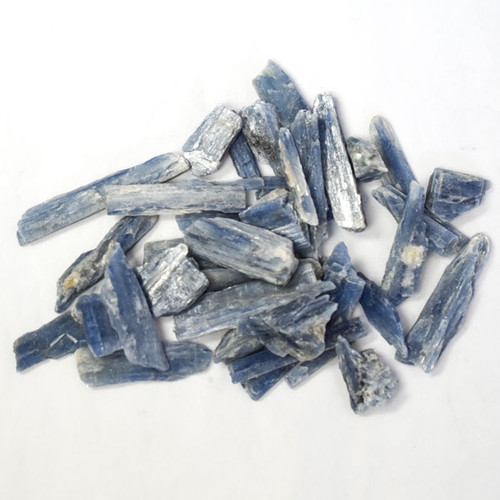 Pre-Bagged Rough Minerals - Blue Kyanite Blades S (1 lb)
