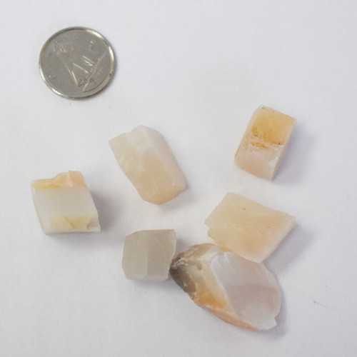 Pre-Bagged Moonstone Rough Specimen (20 g)