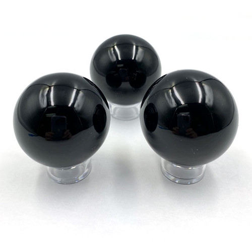 BACKORDER - Gemstone Spheres - Black Obsidian 50 mm